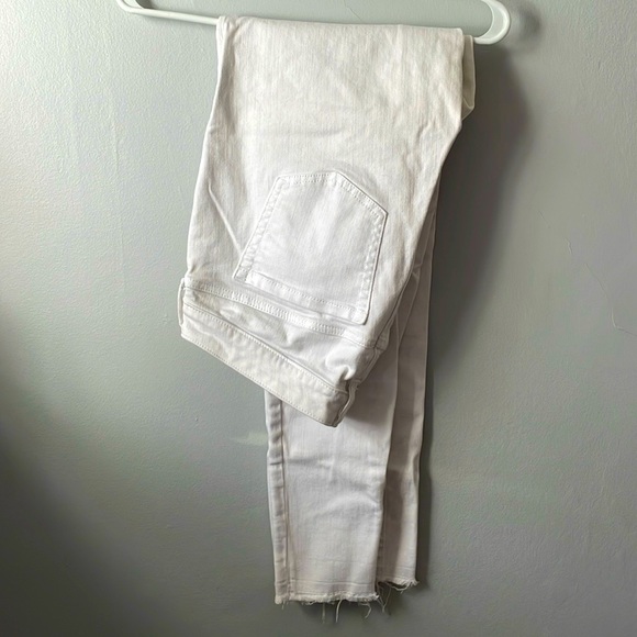torrid Denim - Torrid Boyfriend Straight Vintage Stretch White Jeans 12 Tall